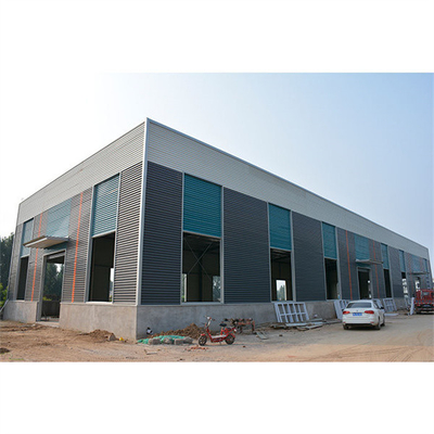 Προκατασκευασμένη Prefab αποθήκη εμπορευμάτων οικοδόμησης δομών χάλυβα κατασκευής