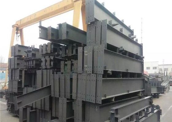 Υψηλή ακτίνα ASTM A572 Q345 σιδήρου Χ δύναμης δομών οικοδόμησης κτηρίου