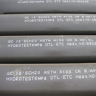 Γαλβανισμένος Astm A106 σωλήνας 4mm χάλυβα άνθρακα χωρίς συγκόλληση